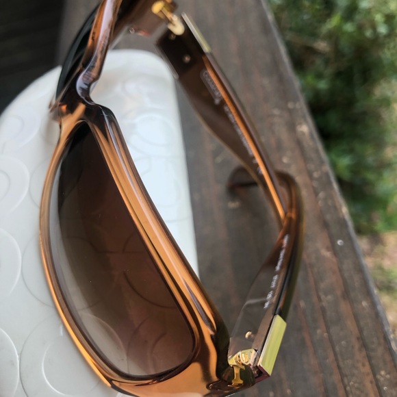 Coach Brown Sunglasses - Picture 2 of 5